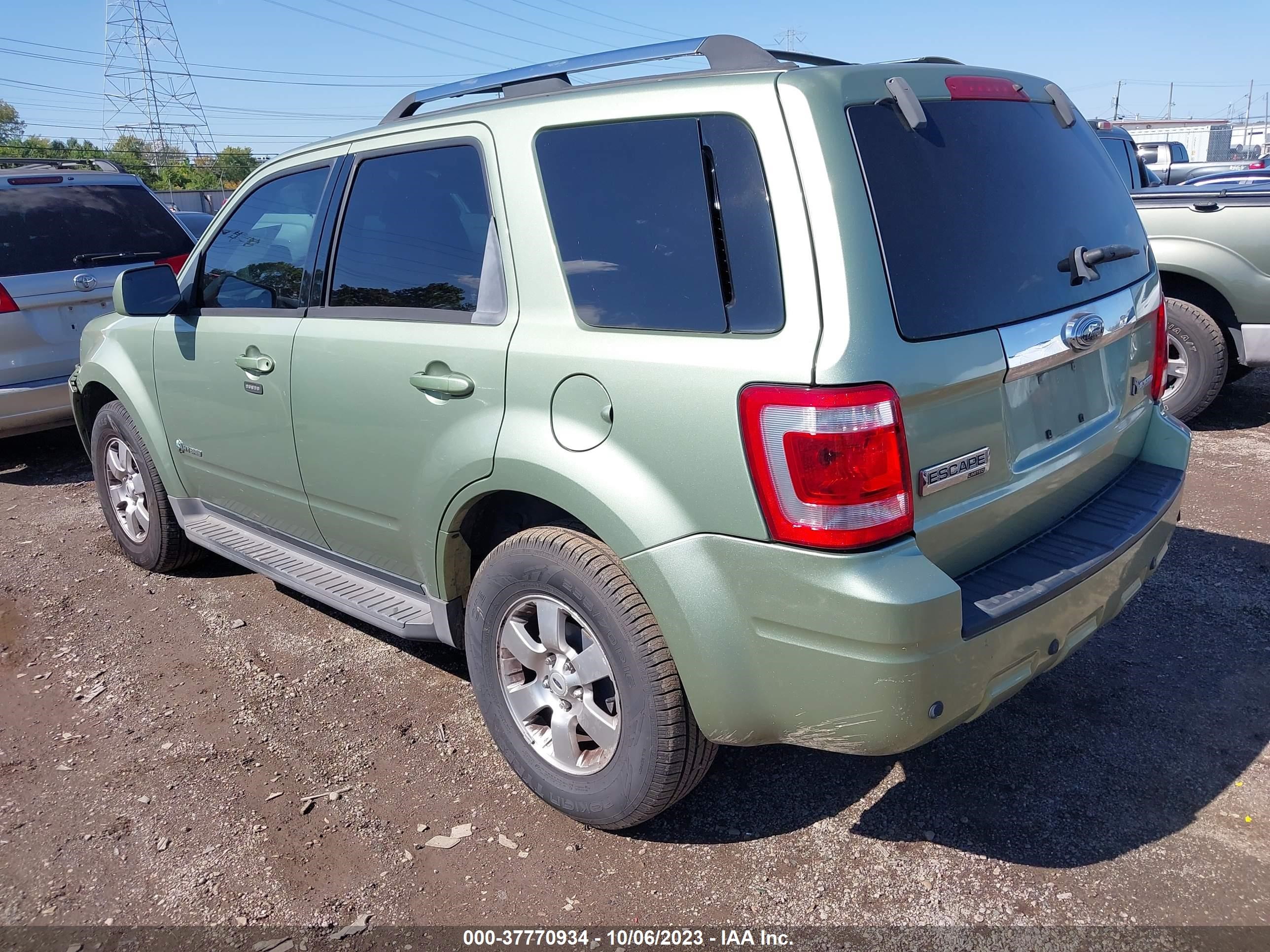 Photo 2 VIN: 1FMCU49349KA56168 - FORD ESCAPE 