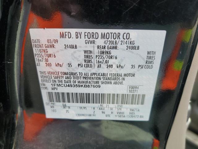 Photo 12 VIN: 1FMCU49359KB87609 - FORD ESCAPE HYB 