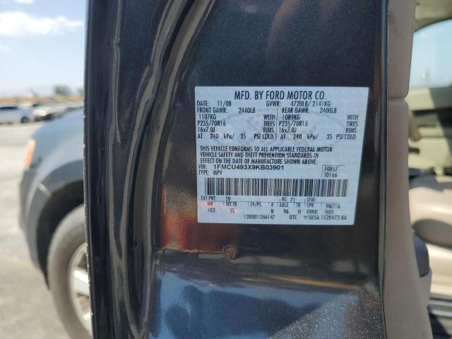 Photo 12 VIN: 1FMCU493X9KB03901 - FORD ESCAPE HYB 