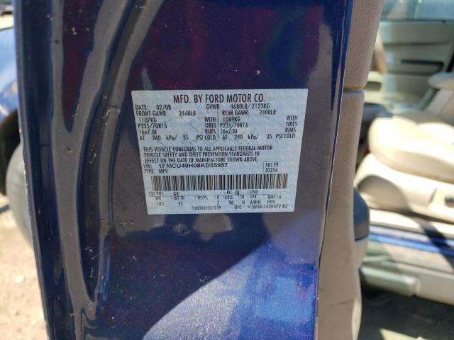 Photo 12 VIN: 1FMCU49H08KD55957 - FORD ESCAPE HEV 