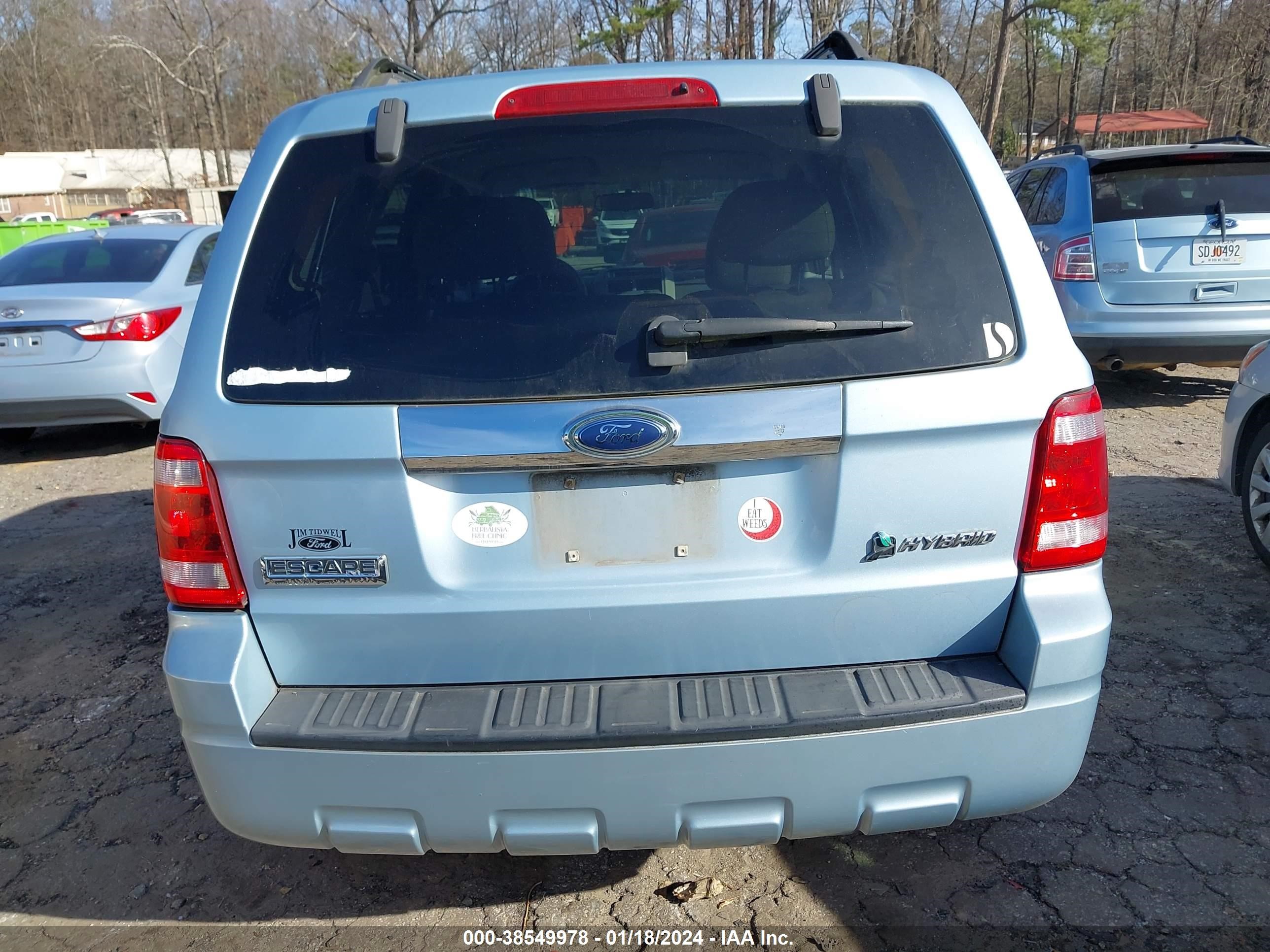 Photo 11 VIN: 1FMCU49H38KB98053 - FORD ESCAPE 