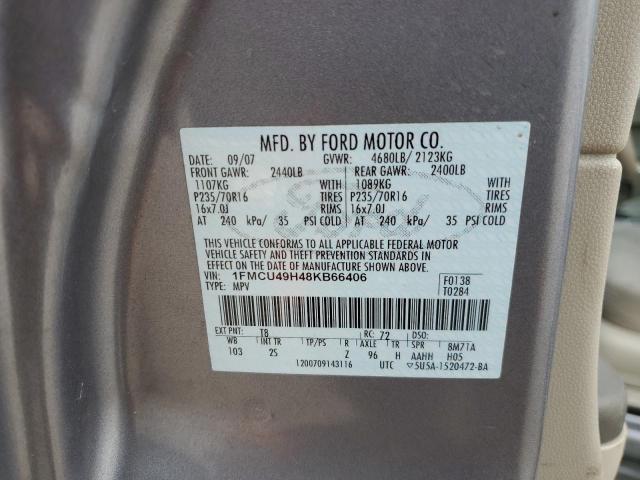 Photo 11 VIN: 1FMCU49H48KB66406 - FORD ESCAPE HEV 