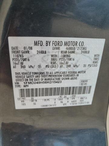 Photo 12 VIN: 1FMCU49H58KD15423 - FORD ESCAPE 