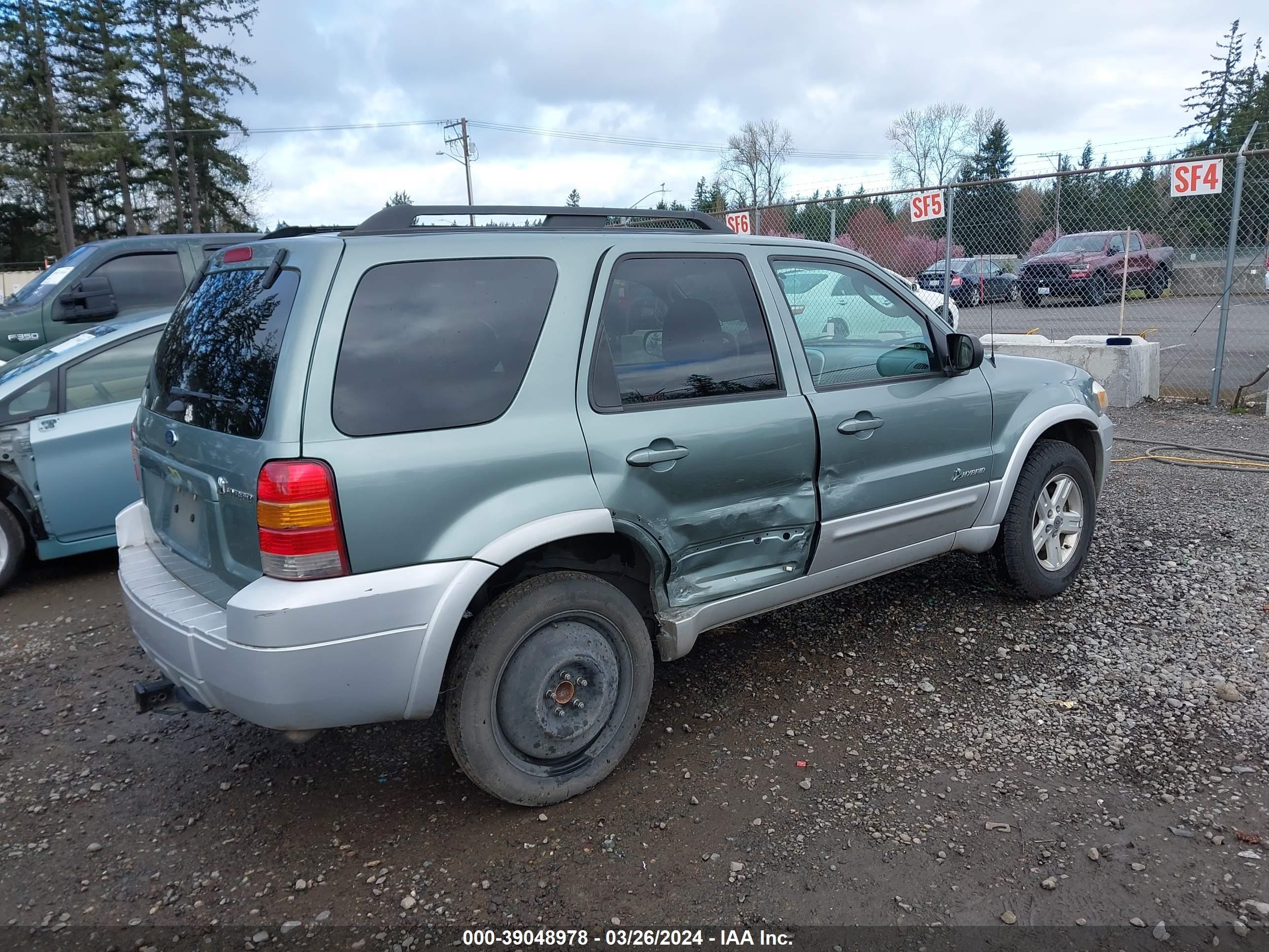 Photo 3 VIN: 1FMCU49H77KA75760 - FORD ESCAPE 