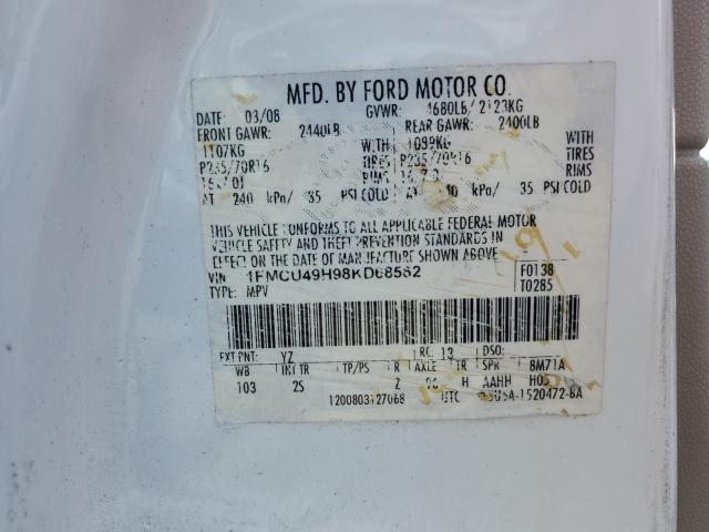 Photo 12 VIN: 1FMCU49H98KD68562 - FORD ESCAPE HEV 