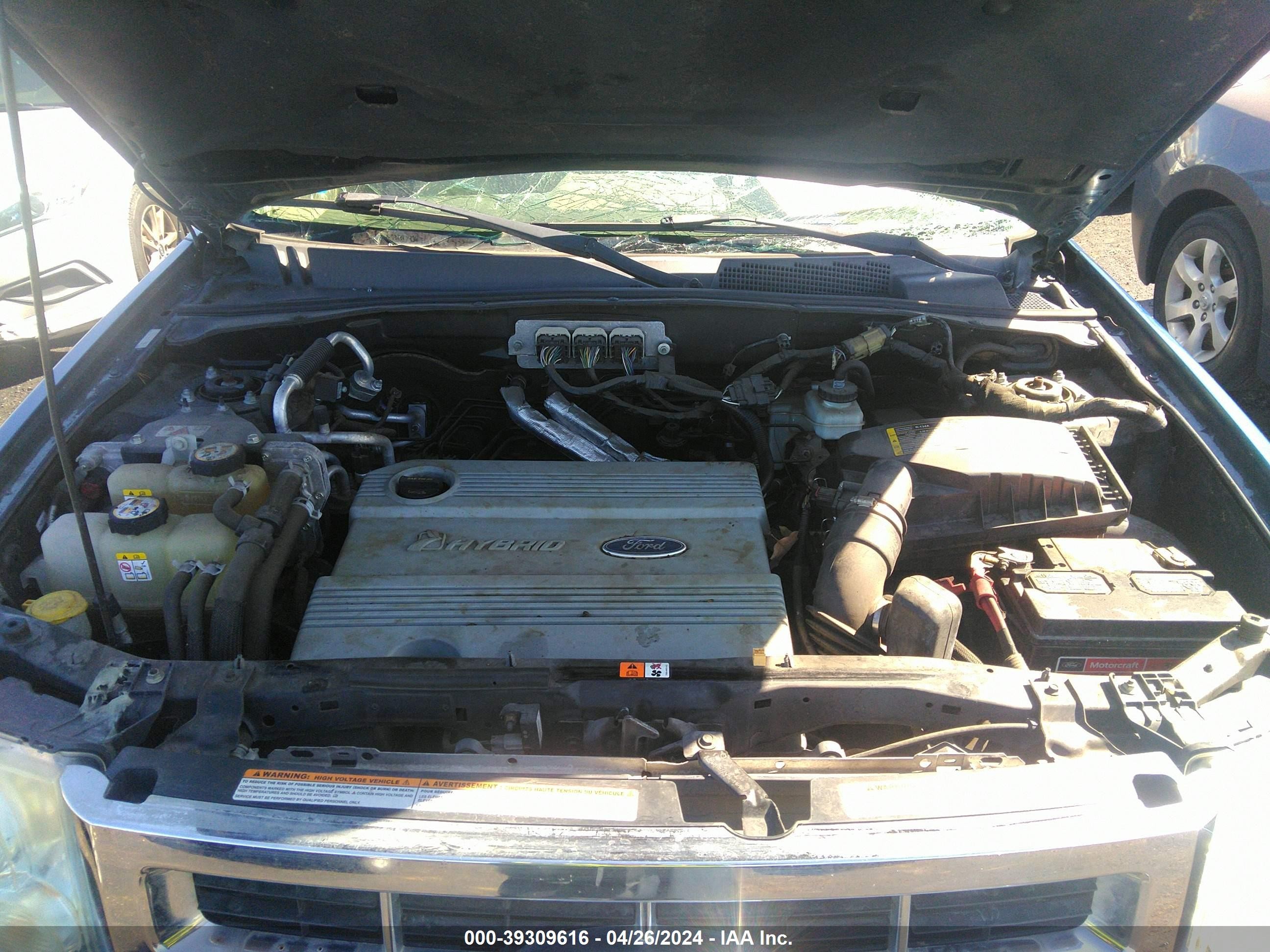 Photo 9 VIN: 1FMCU49HX8KA20849 - FORD ESCAPE 