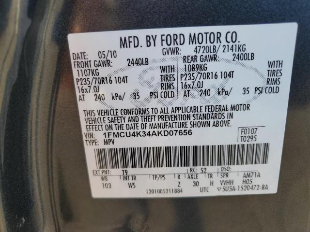 Photo 13 VIN: 1FMCU4K34AKD07656 - FORD ESCAPE HYB 