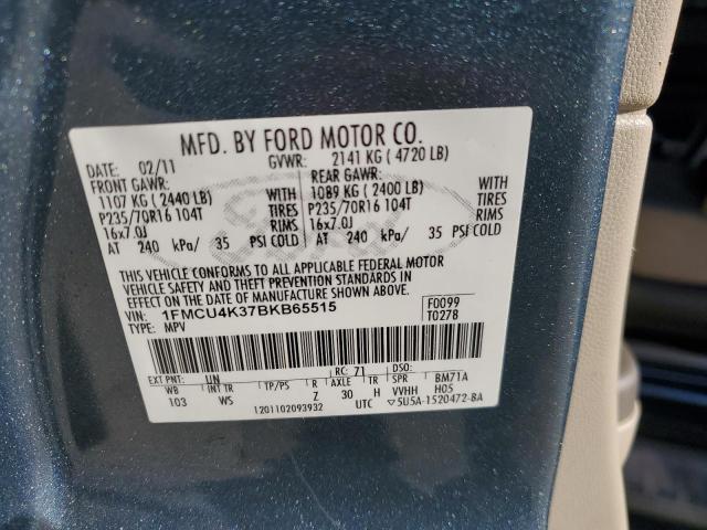 Photo 9 VIN: 1FMCU4K37BKB65515 - FORD ESCAPE HYB 