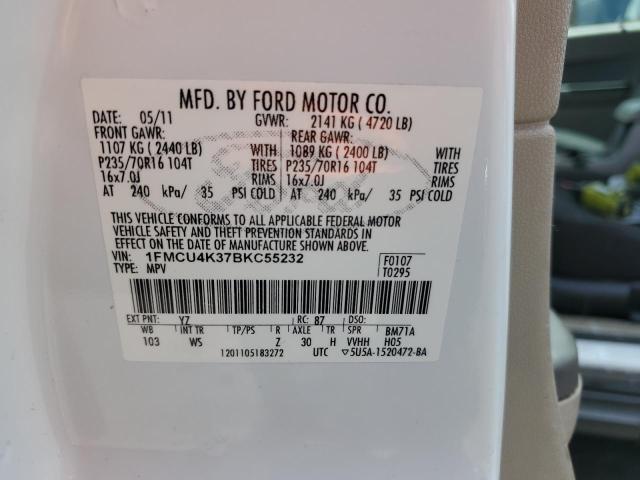 Photo 11 VIN: 1FMCU4K37BKC55232 - FORD ESCAPE HYB 