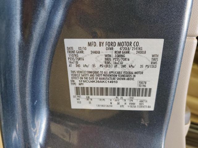 Photo 12 VIN: 1FMCU4K39AKC14910 - FORD ESCAPE HYB 