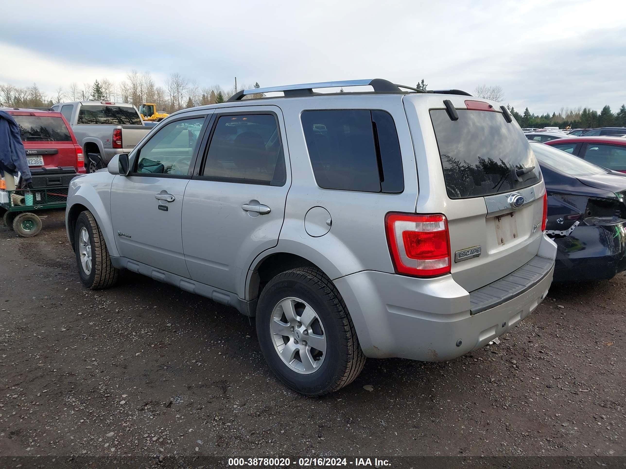 Photo 2 VIN: 1FMCU59359KC33655 - FORD ESCAPE 