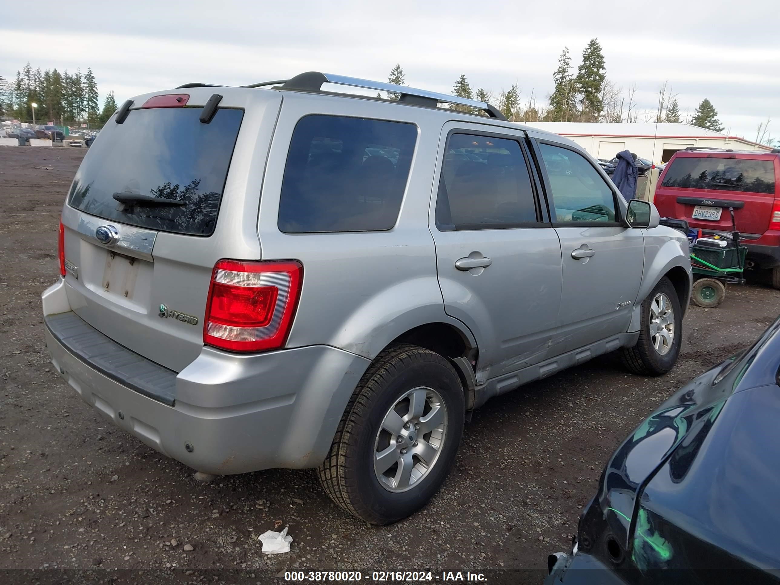 Photo 3 VIN: 1FMCU59359KC33655 - FORD ESCAPE 