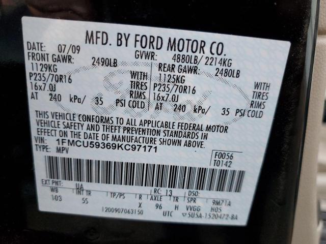 Photo 9 VIN: 1FMCU59369KC97171 - FORD ESCAPE HYB 