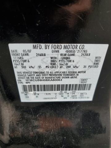 Photo 12 VIN: 1FMCU59H08KA80063 - FORD ESCAPE 