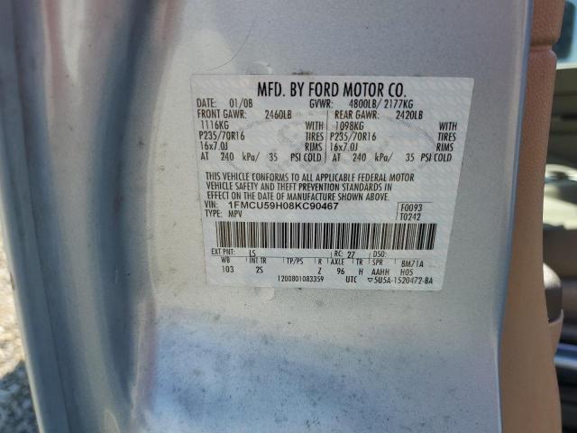 Photo 12 VIN: 1FMCU59H08KC90467 - FORD ESCAPE HEV 