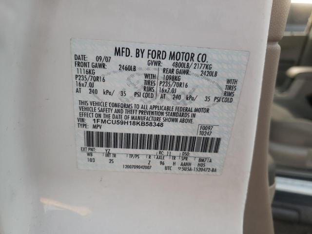 Photo 11 VIN: 1FMCU59H18KB58348 - FORD ESCAPE HEV 