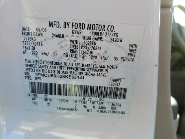 Photo 12 VIN: 1FMCU59H28KE65141 - FORD ESCAPE HEV 