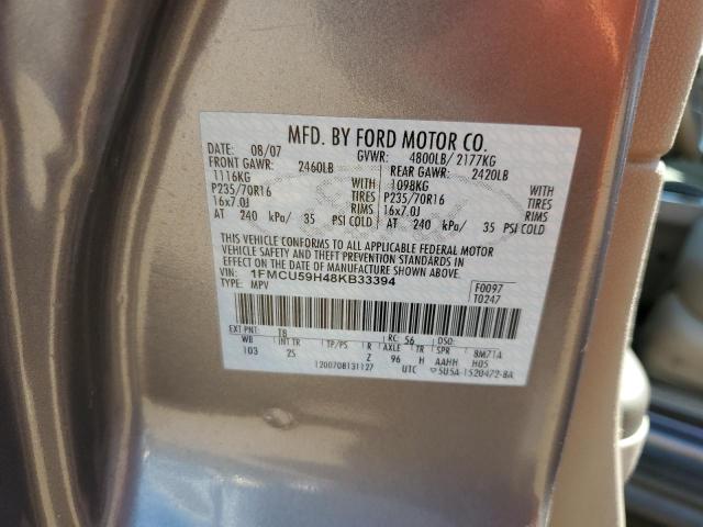 Photo 11 VIN: 1FMCU59H48KB33394 - FORD ESCAPE 