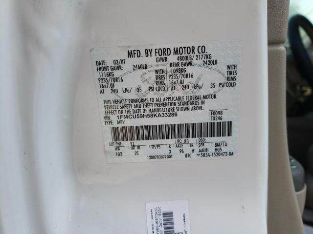 Photo 11 VIN: 1FMCU59H58KA33286 - FORD ESCAPE HEV 