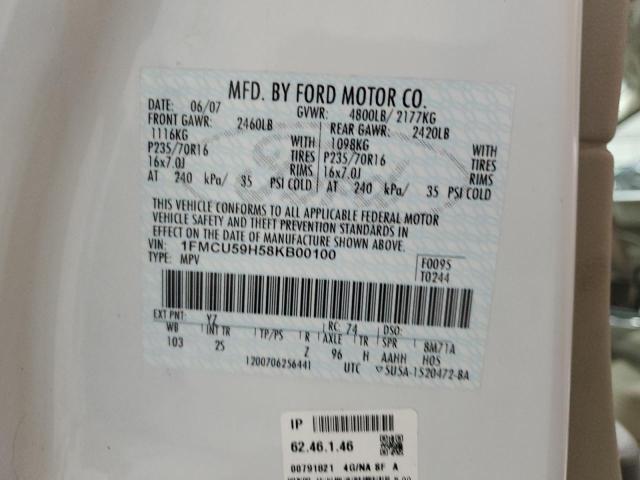 Photo 12 VIN: 1FMCU59H58KB00100 - FORD ESCAPE HEV 