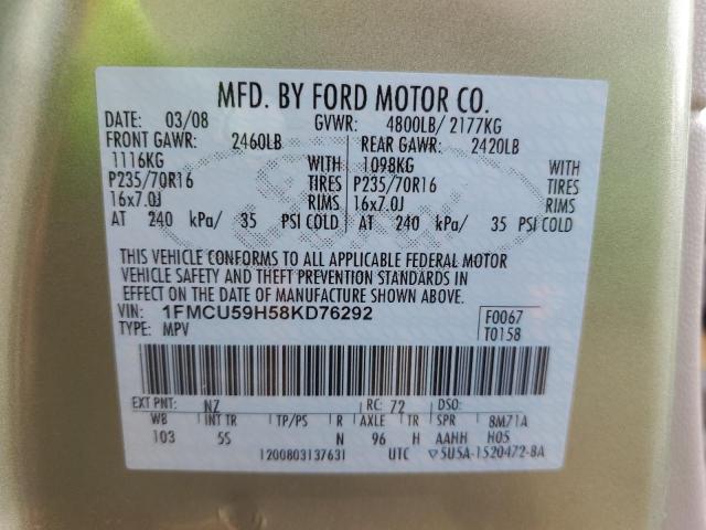 Photo 12 VIN: 1FMCU59H58KD76292 - FORD ESCAPE HEV 