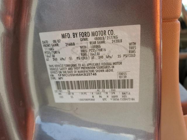 Photo 11 VIN: 1FMCU59H68KB25748 - FORD ESCAPE 