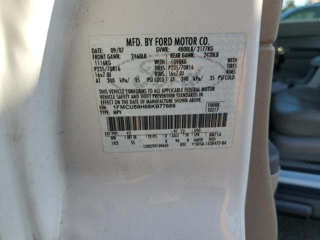 Photo 12 VIN: 1FMCU59H68KB77669 - FORD ESCAPE HEV 