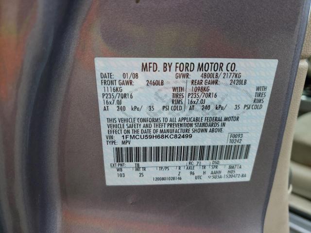 Photo 11 VIN: 1FMCU59H68KC82499 - FORD ESCAPE HEV 