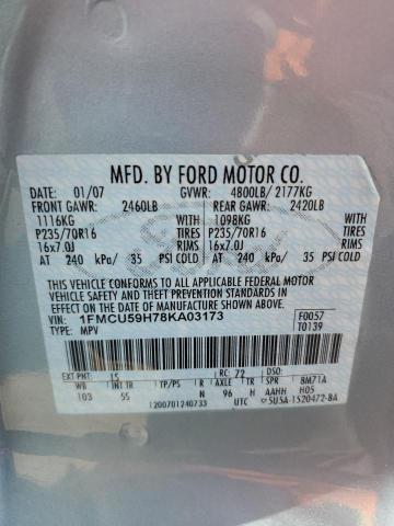 Photo 11 VIN: 1FMCU59H78KA03173 - FORD ESCAPE 