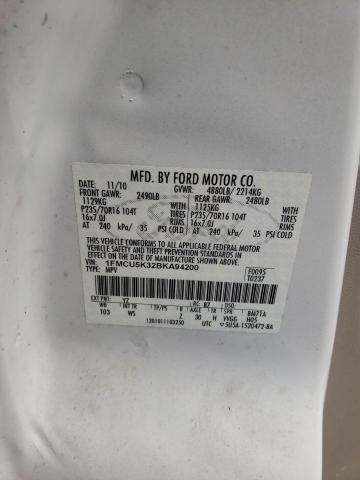 Photo 12 VIN: 1FMCU5K32BKA94200 - FORD ESCAPE HYB 