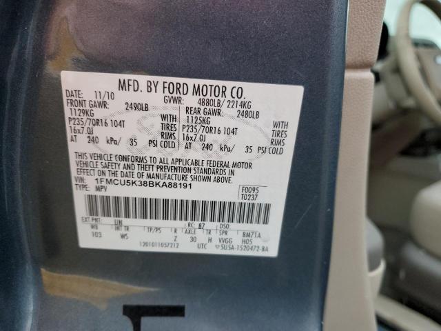 Photo 12 VIN: 1FMCU5K38BKA88191 - FORD ESCAPE 