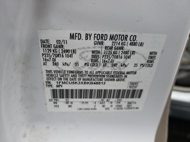 Photo 11 VIN: 1FMCU5K3XBKB48813 - FORD ESCAPE HYB 