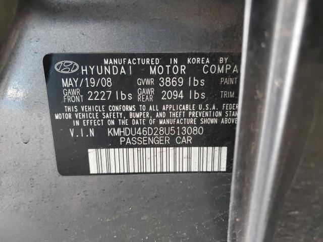 Photo 11 VIN: 1FMCU93128KD91738 - HYUNDAI ELANTRA 