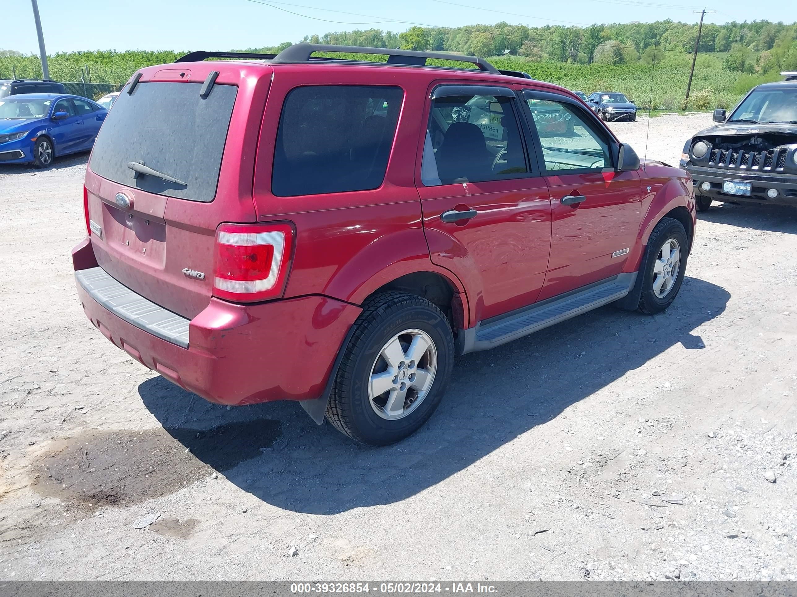 Photo 3 VIN: 1FMCU93168KD67104 - FORD ESCAPE 