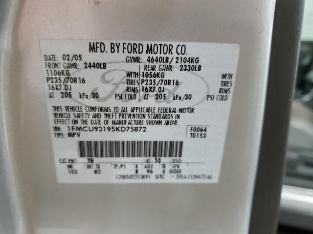 Photo 12 VIN: 1FMCU93195KD75872 - FORD ESCAPE 