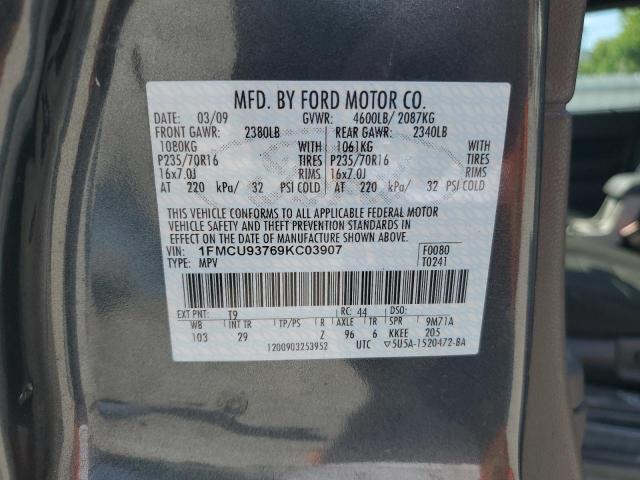 Photo 12 VIN: 1FMCU93769KC03907 - FORD ESCAPE 