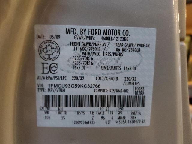 Photo 12 VIN: 1FMCU93G59KC32766 - FORD ESCAPE 