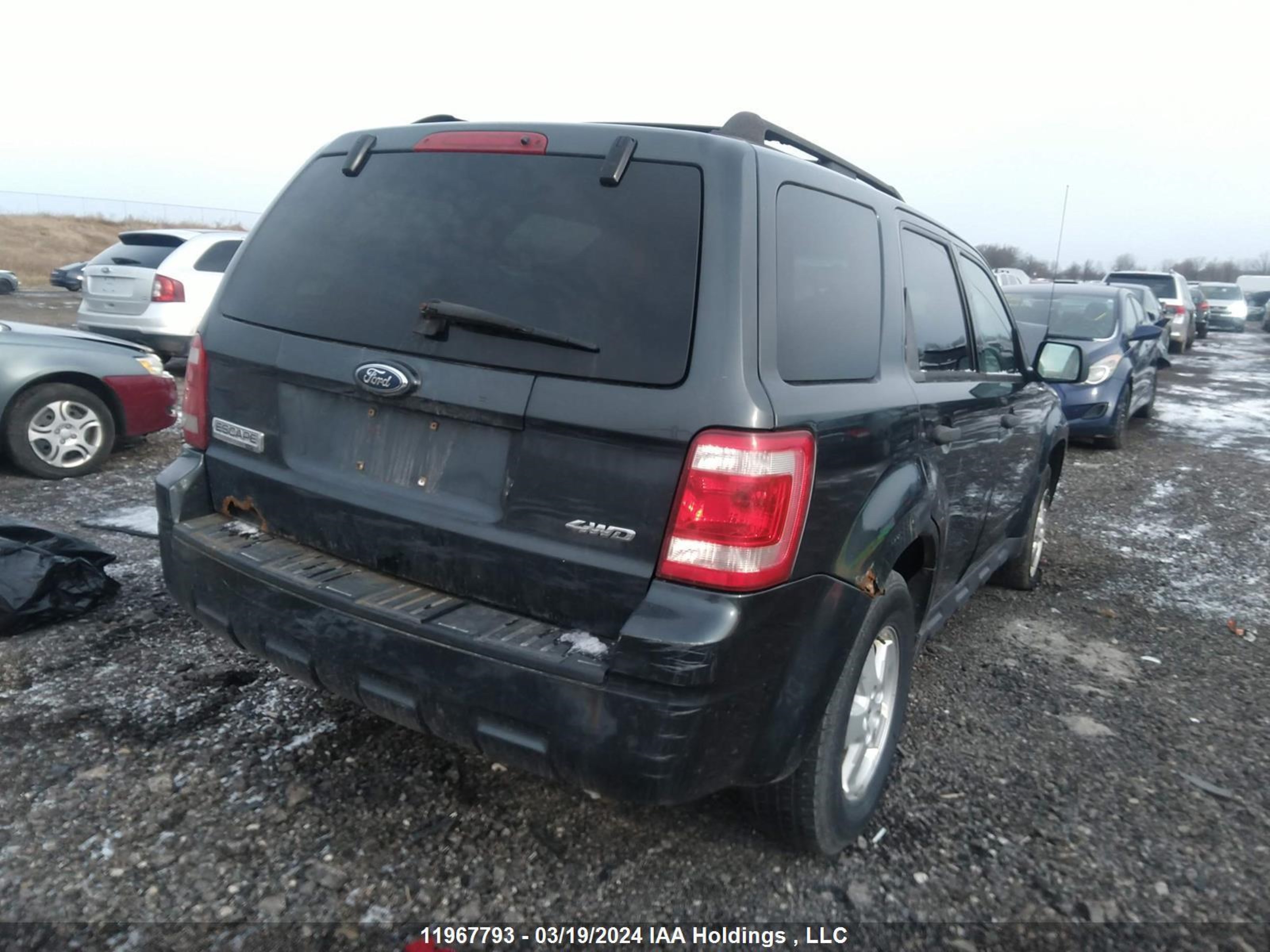 Photo 3 VIN: 1FMCU93G69KA04775 - FORD ESCAPE 