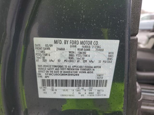 Photo 11 VIN: 1FMCU93G89KB95289 - FORD ESCAPE 