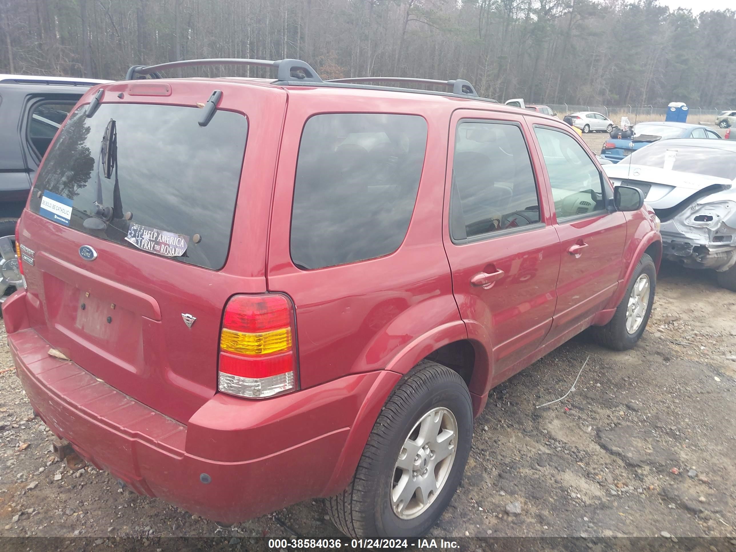 Photo 3 VIN: 1FMCU94106KB48604 - FORD ESCAPE 