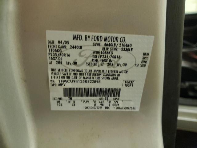 Photo 11 VIN: 1FMCU94125KE22898 - FORD ESCAPE 