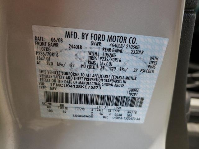 Photo 13 VIN: 1FMCU94128KE75573 - FORD ESCAPE LIM 