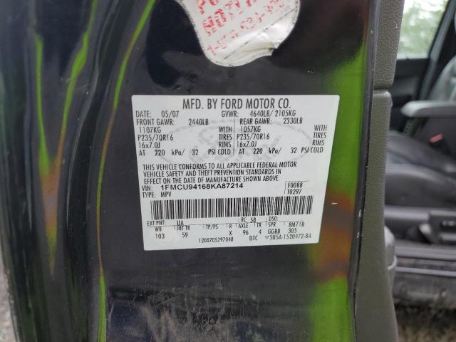 Photo 12 VIN: 1FMCU94168KA87214 - FORD ESCAPE LIM 