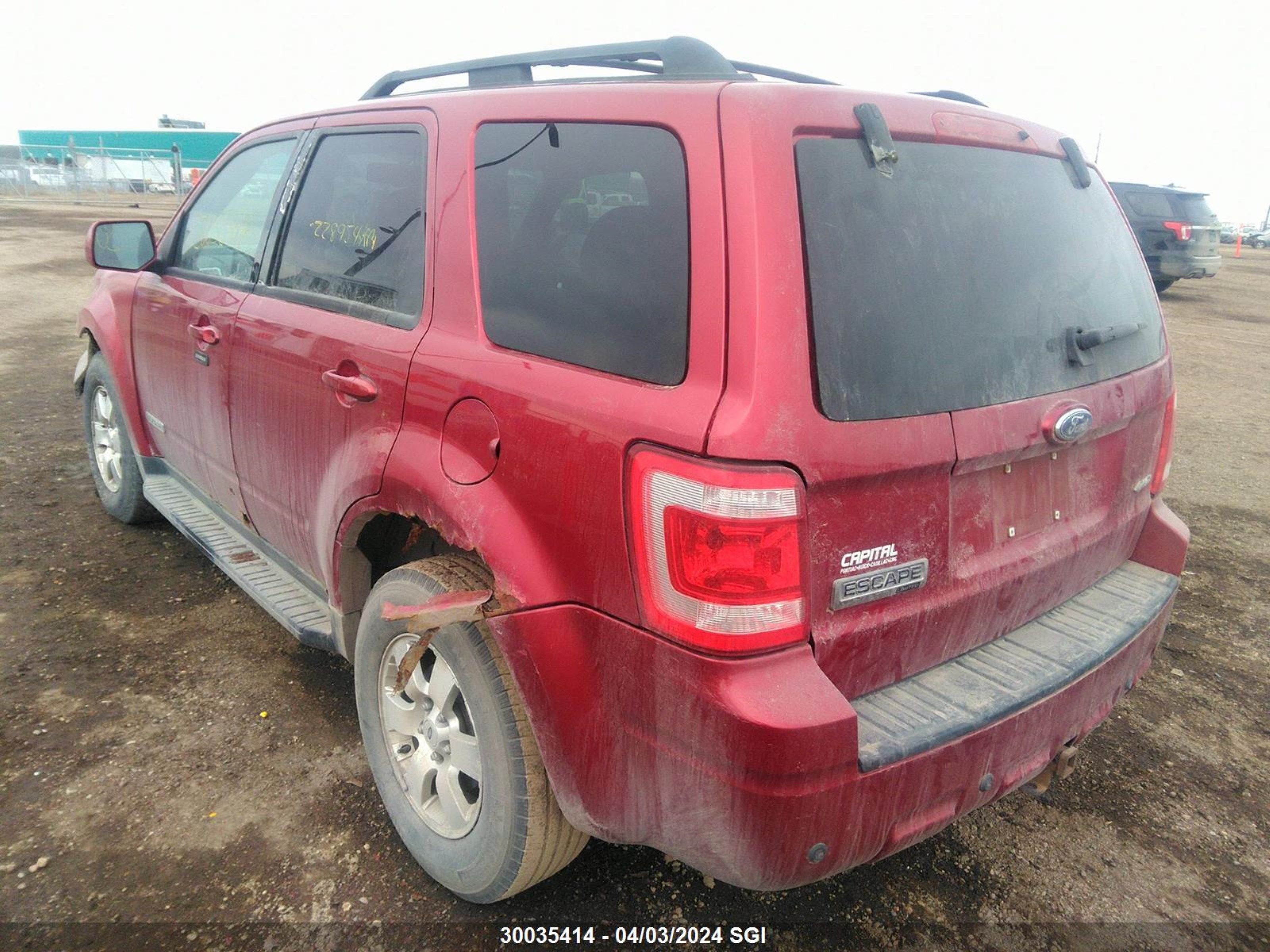 Photo 2 VIN: 1FMCU94198KA11017 - FORD ESCAPE 