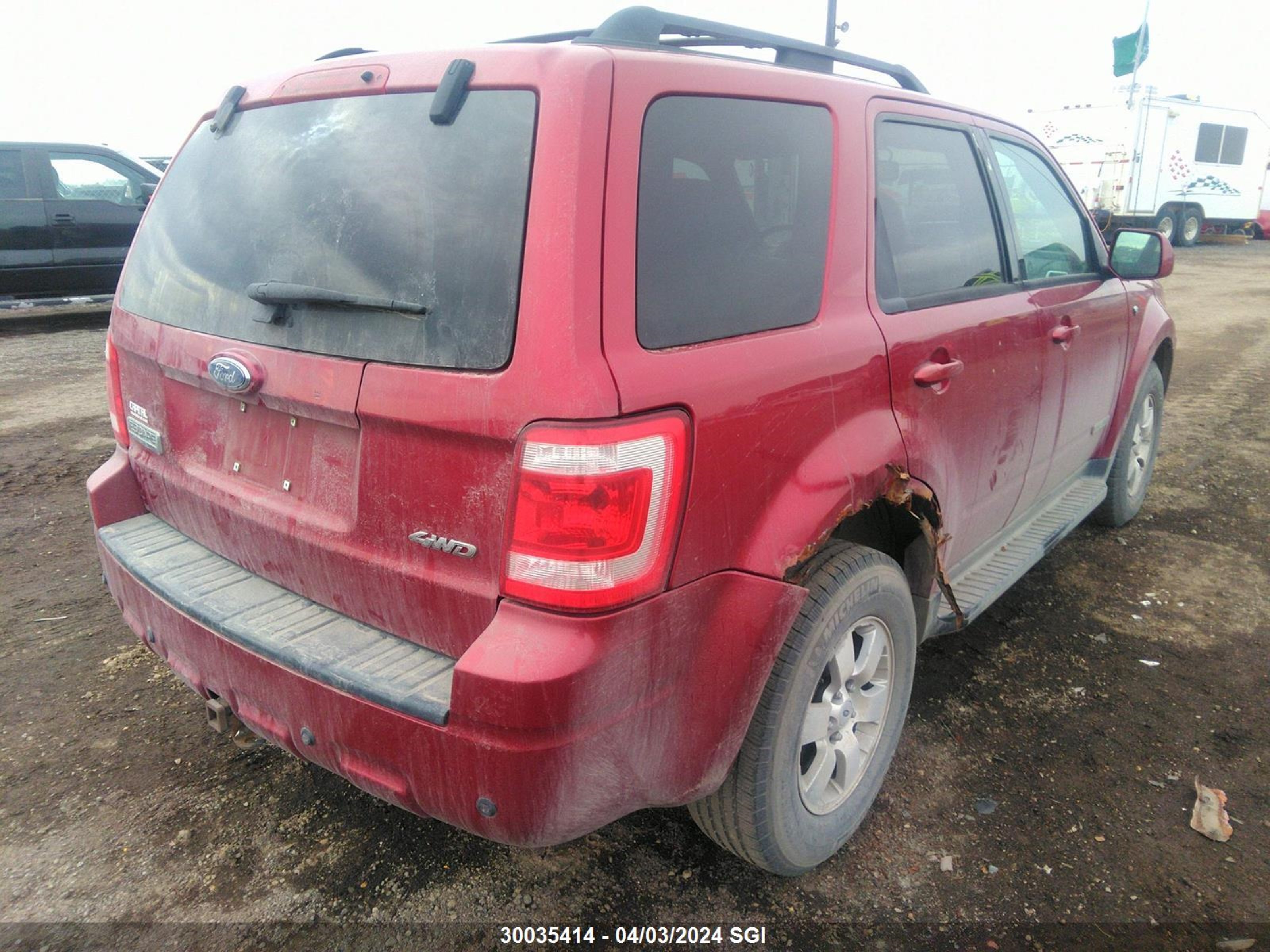 Photo 3 VIN: 1FMCU94198KA11017 - FORD ESCAPE 