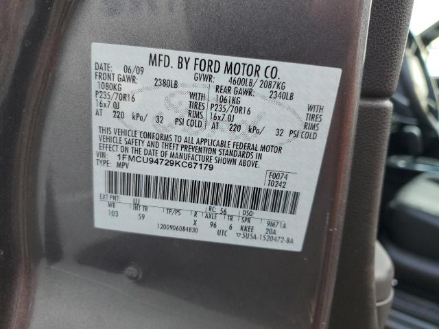 Photo 13 VIN: 1FMCU94729KC67179 - FORD ESCAPE 