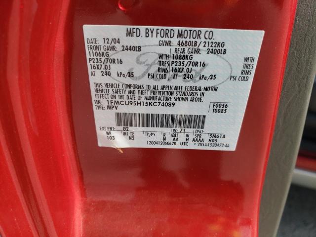 Photo 12 VIN: 1FMCU95H15KC74089 - FORD ESCAPE HEV 