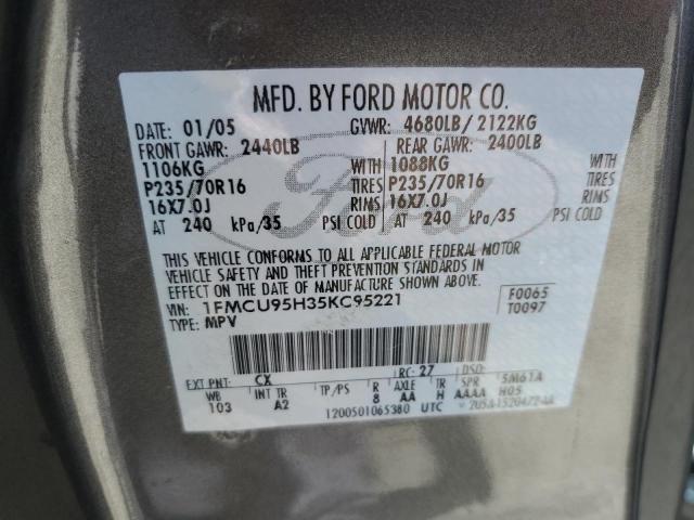 Photo 11 VIN: 1FMCU95H35KC95221 - FORD ESCAPE HYB 