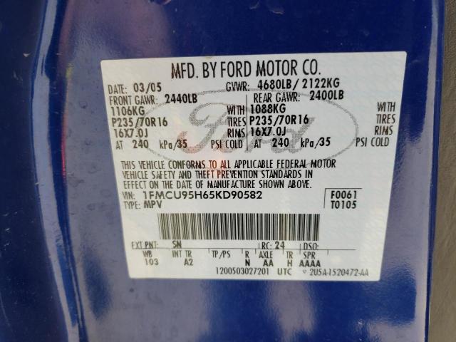 Photo 9 VIN: 1FMCU95H65KD90582 - FORD ESCAPE HEV 