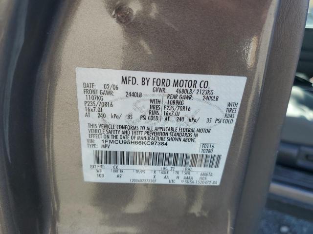 Photo 11 VIN: 1FMCU95H66KC97384 - FORD ESCAPE 